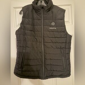 VENUS Black Quilted Vest